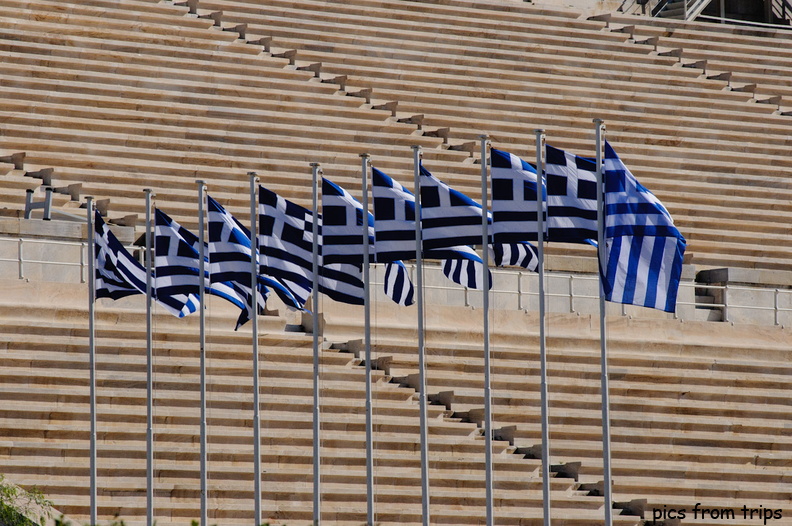 Greek flags fly over the Panathenaic Stadium2010d24c175.jpg